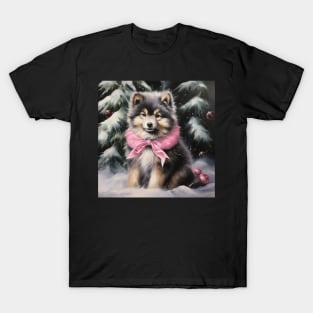 Finnish Lapphund Painting T-Shirt